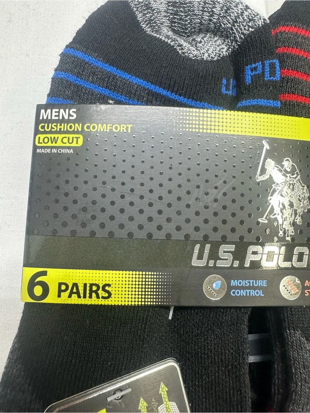 US Polo Assn. Athletic Socks